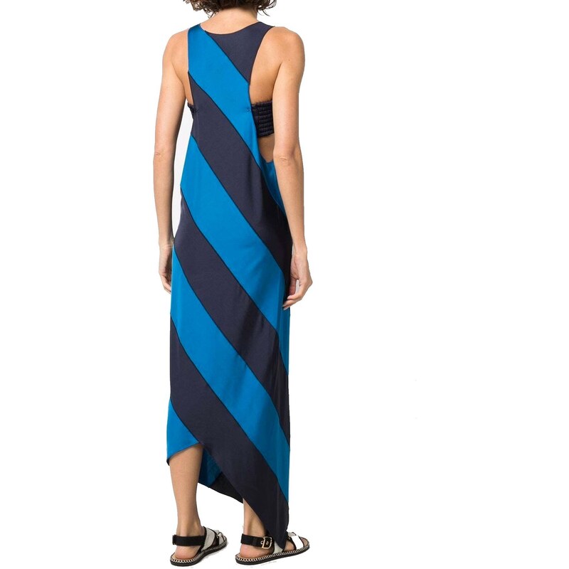 Marni Stripped Long Stripe Dress