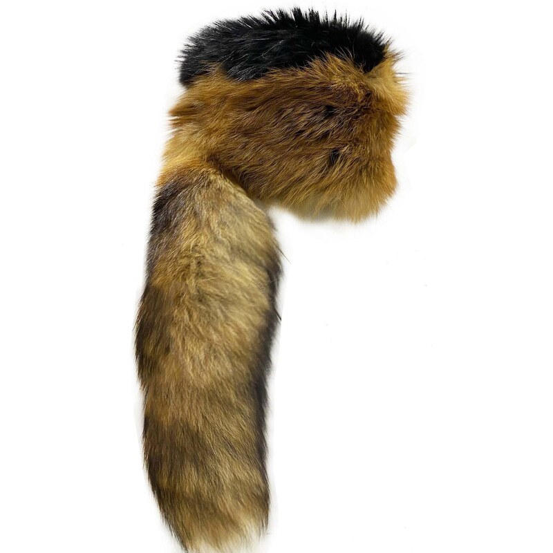 Moschino Couture Fox Fur Hat