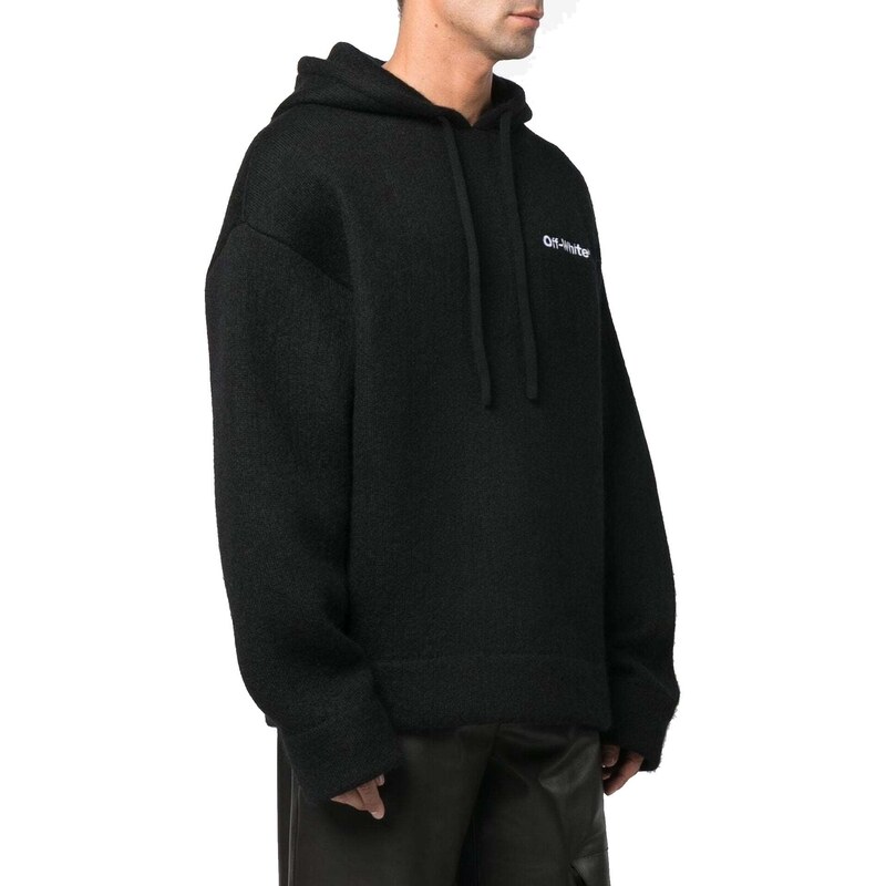 Off-White Knitted Hoodie