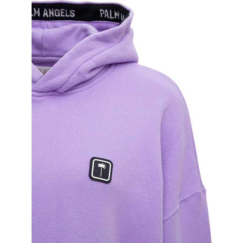 Palm Angels Logo Hooded Sweatshirt