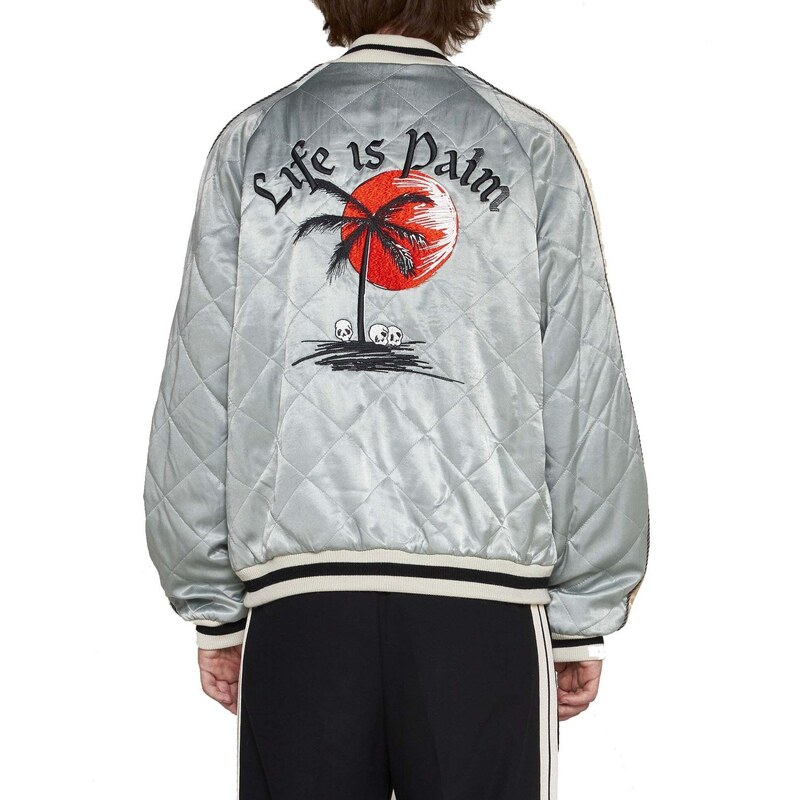 Palm Angels Quilted Logo Jacket
