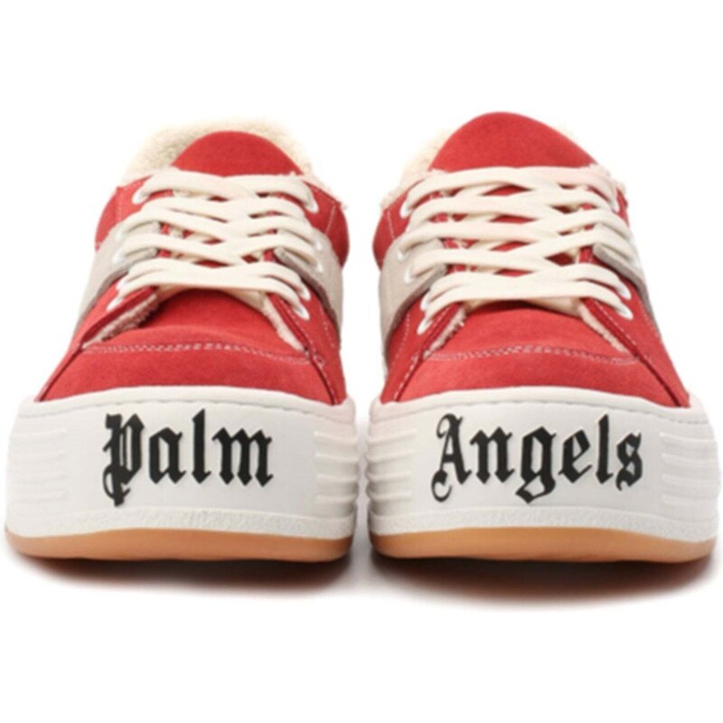 Palm Angels Suede Logo Sneakers