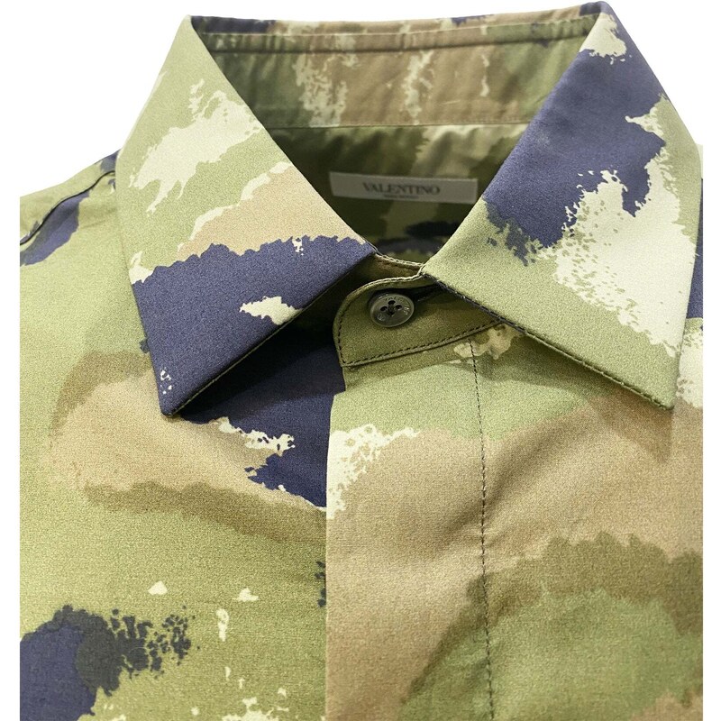 Valentino Camouflage Army Shirt