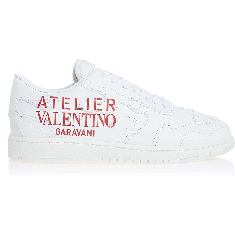 Valentino Garavani Leather Logo Sneakers