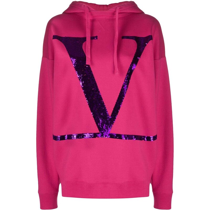 Valentino V Logo Print Sweatshirt