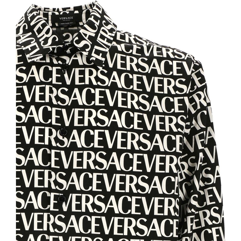 Versace Cotton Logo Shirt