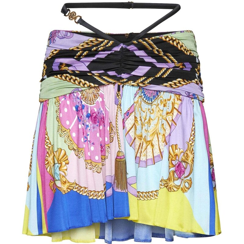 Versace Printed Mini Skirt