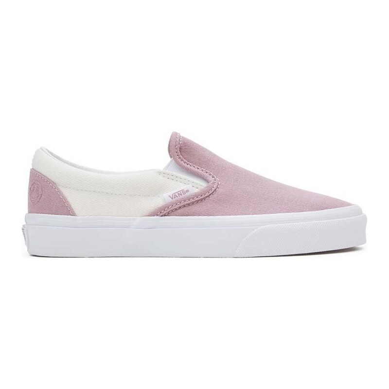 Vans scarpe da ginnastica Classic Slip-On donna colore rosa VN000CT5LTP1