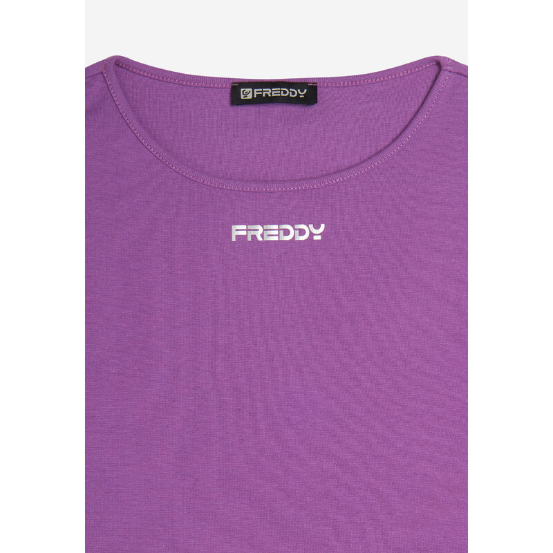 Freddy T-shirt in jersey leggero elasticizzato