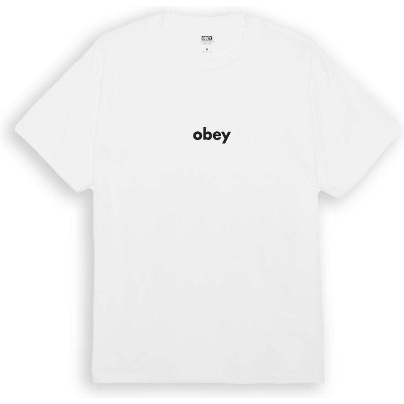Obey Lower Case 2 T-Shirt Bianca,Bianco | 16526341