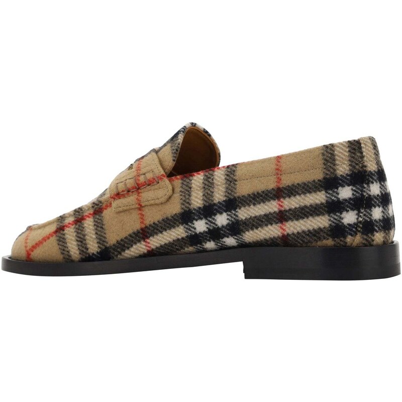 Burberry Hackney Wool Loafers