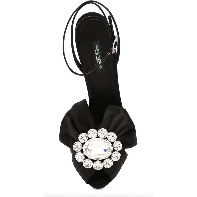 Dolce & Gabbana Bette Crystal Sandals