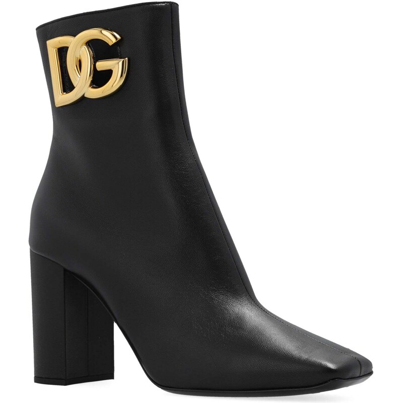 Dolce & Gabbana Heeled Leather Boots