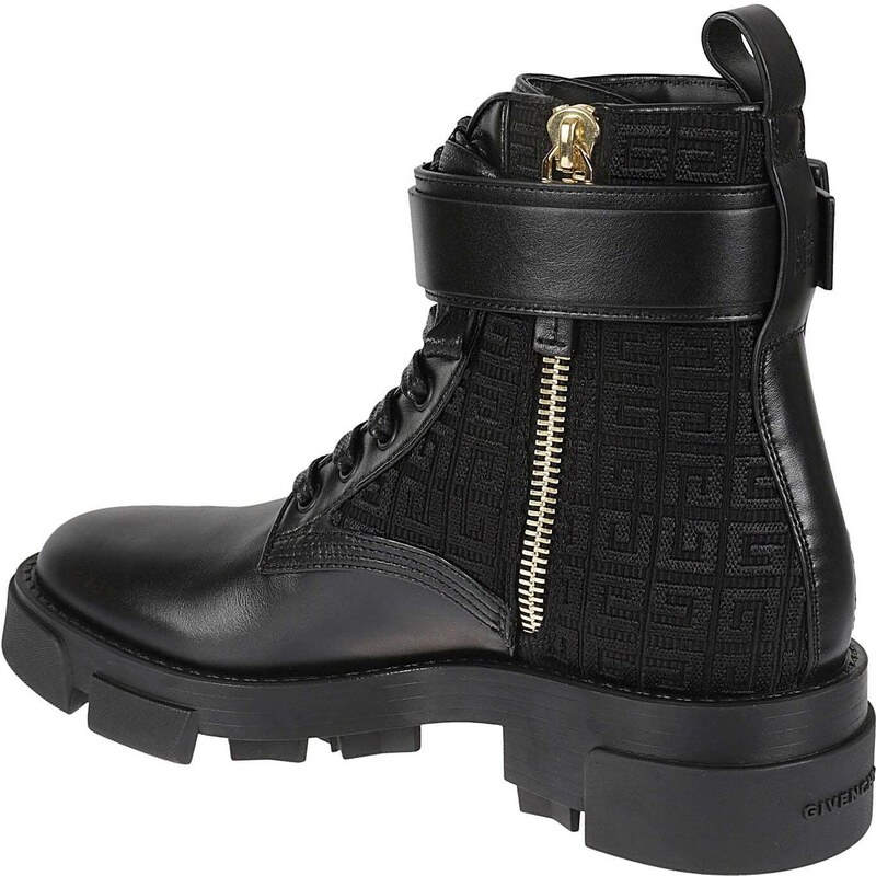 Givenchy Leather Logo Boots