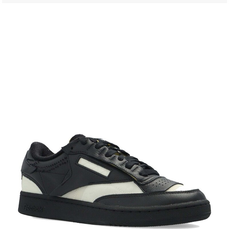Maison Margiela Leather And Fabric Sneakers