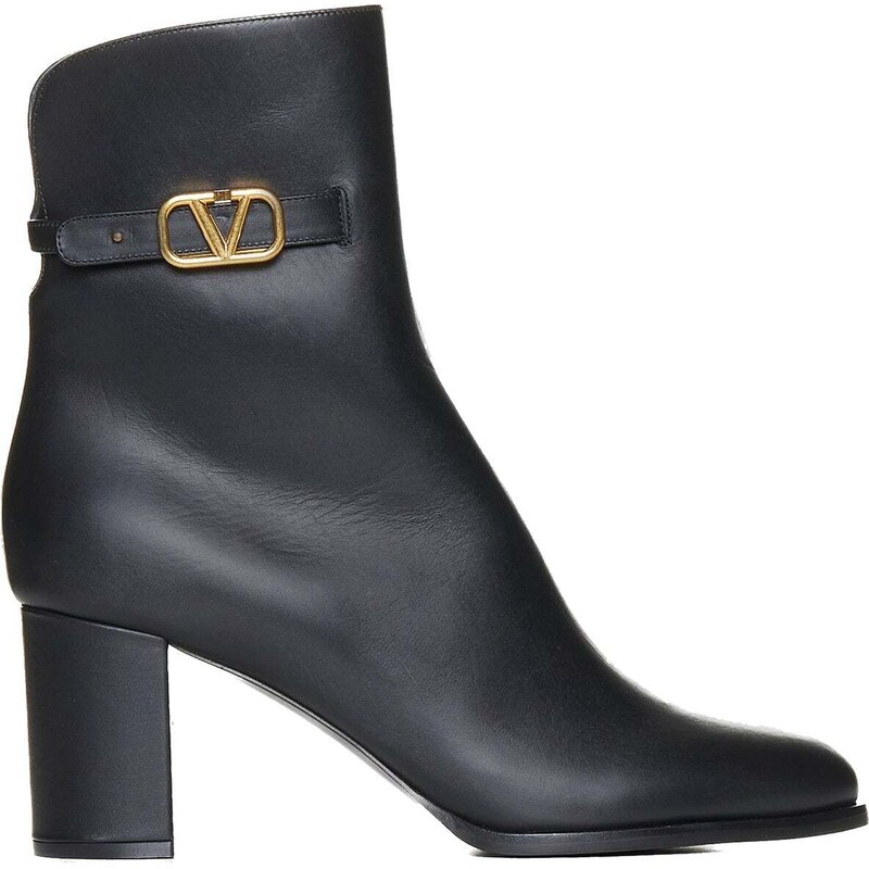 Valentino Garavani VLogo Signature Leather Boots