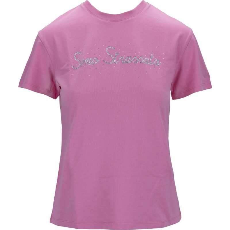 MC2 SAINT BARTH Emilie W11365E T-Shirt-XS Rosa Cotone