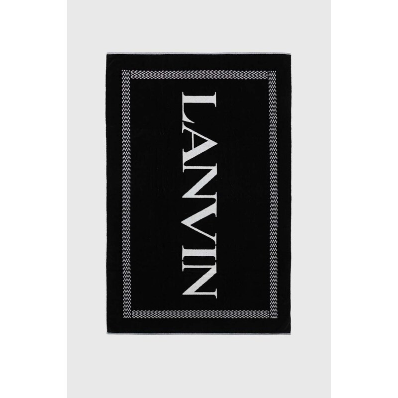 Lanvin asciugamano colore nero