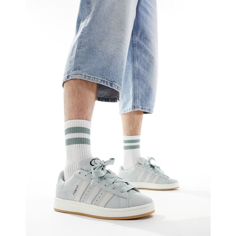 adidas Originals - Campus - Sneakers anni '00 grigie-Grigio