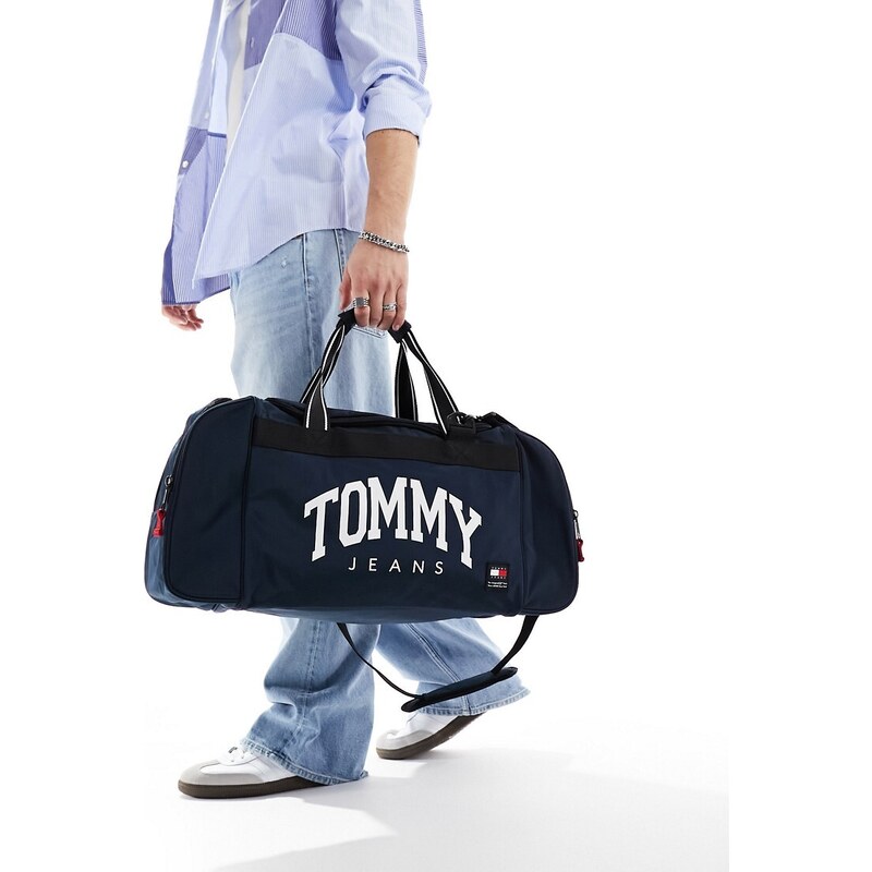 Tommy Jeans - Prep Sport - Borsa a sacco blu navy