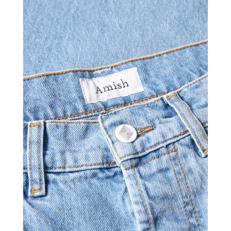 Amish Jeans Jeremiah Super Used Blu