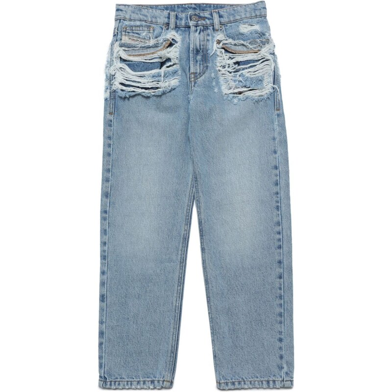 DIESEL KIDS Jeans 2010-FS-J con strappi