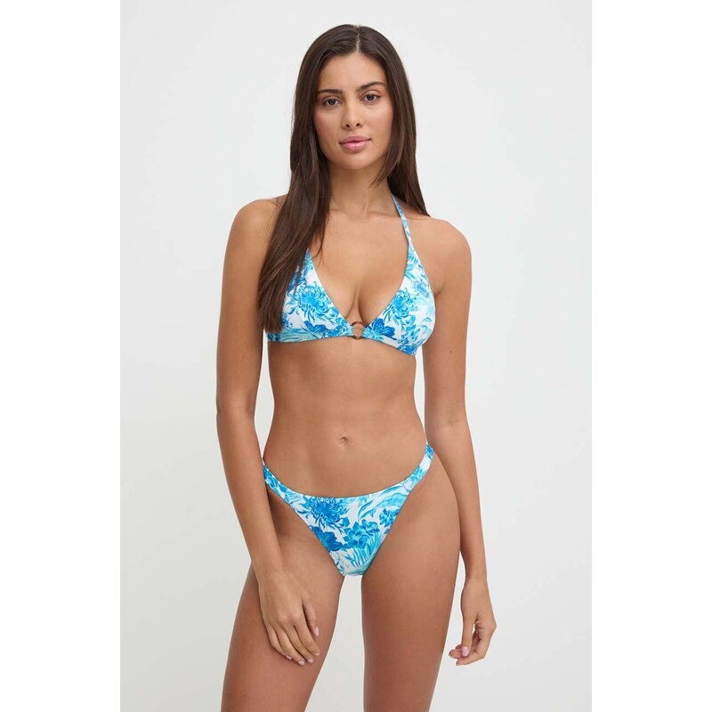 Vilebrequin top bikini FLECHETT colore blu FCTAH103