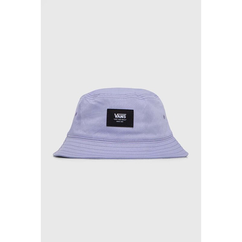 Vans berretto in cotone colore violetto