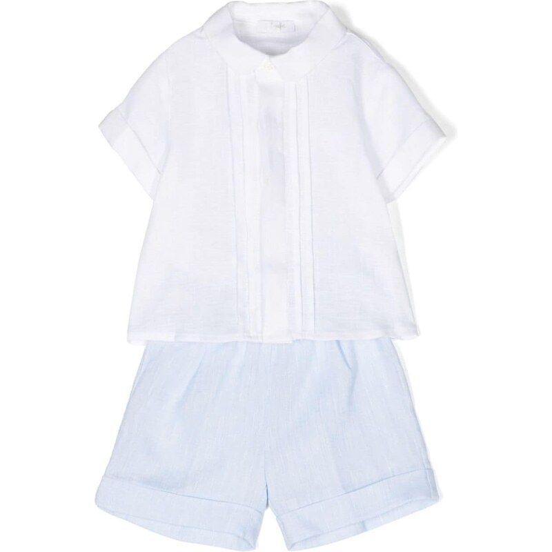 IL GUFO KIDS Completo neonato camicia/bermuda