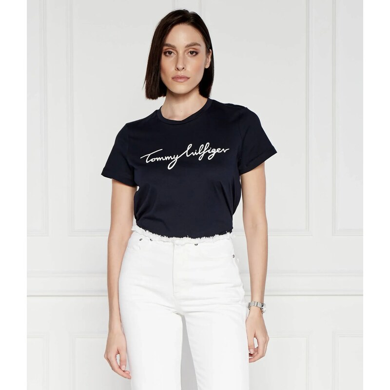 Tommy Hilfiger T-shirt REG C-NK SIGNATURE | Regular Fit