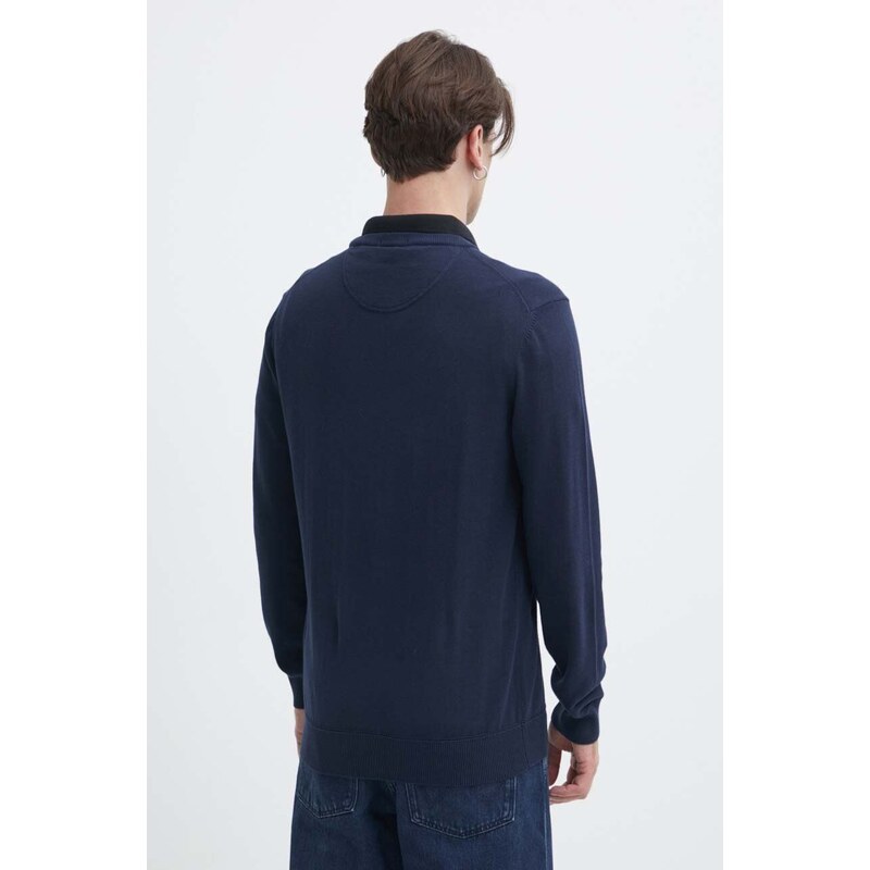 Timberland maglione in cotone colore blu navy TB0A2BMM4331