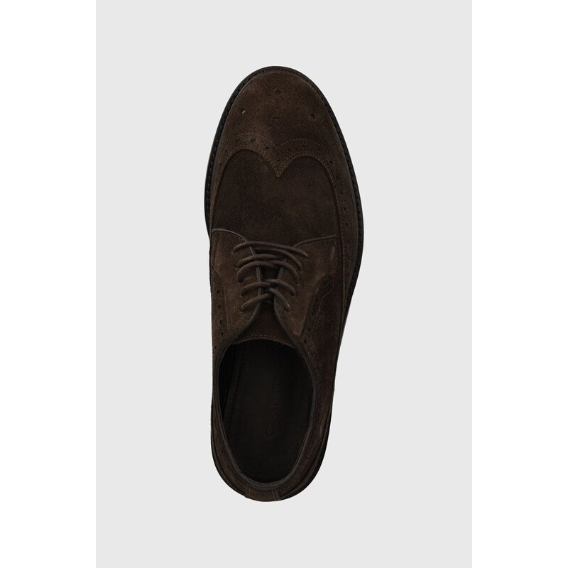 Gant scarpe in camoscio Bidford uomo colore marrone 28633464.G462