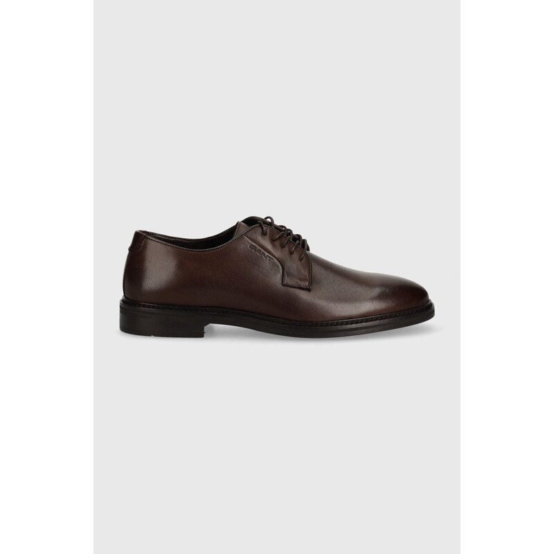 Gant scarpe in pelle Bidford uomo colore marrone 28631463.G46