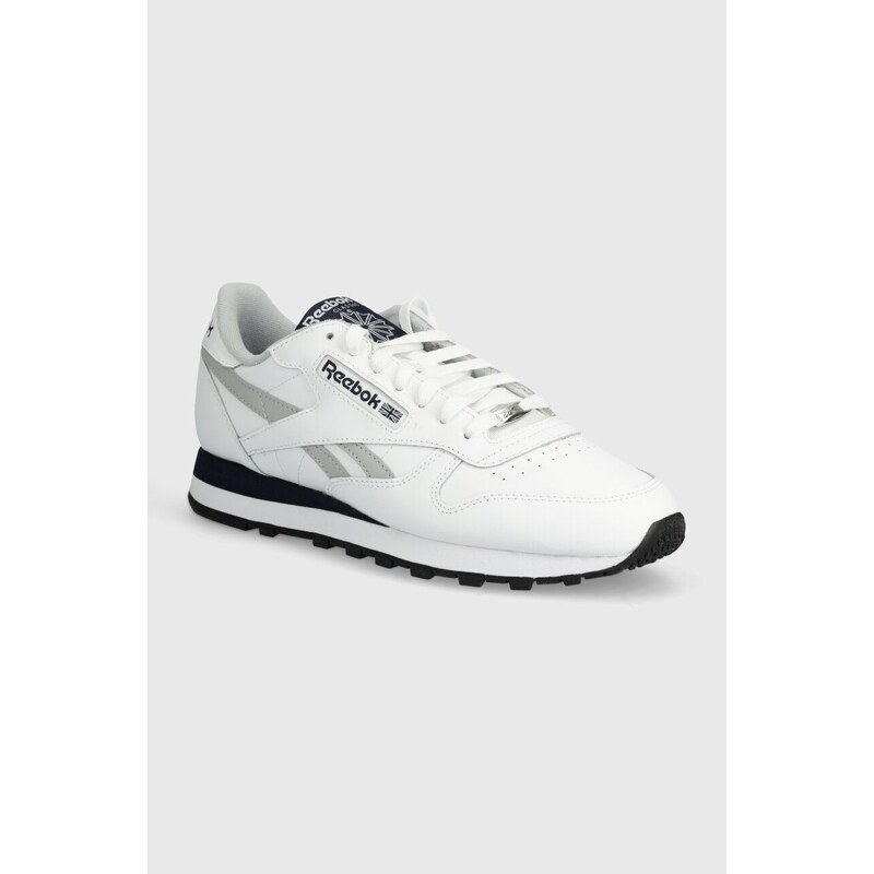 Reebok Classic sneakers in pelle Classic Leather colore bianco 100074356