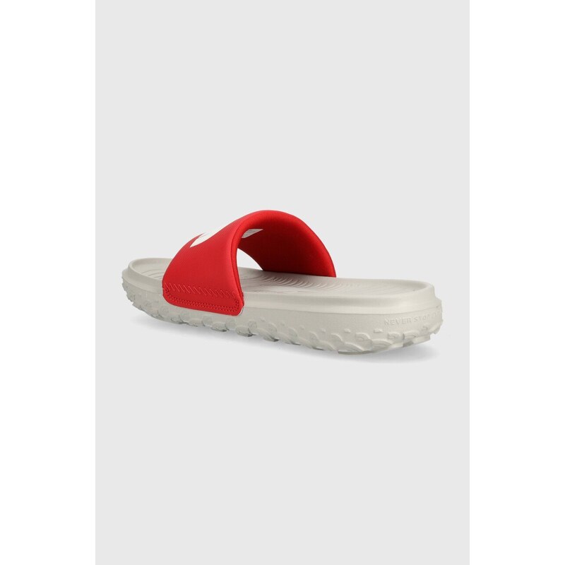 The North Face ciabatte slide NEVER STOP CUSH SLIDE uomo colore rosso NF0A8A90M2C1