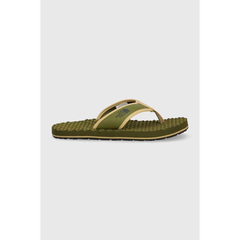 The North Face infradito BASE CAMP FLIP-FLOP II uomo colore verde NF0A47AA3I01