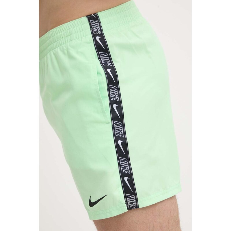 Nike pantaloncini da bagno colore verde
