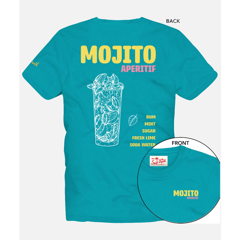 MC2 SAINT BARTH UOMO T-shirt - Mojito Aperitif