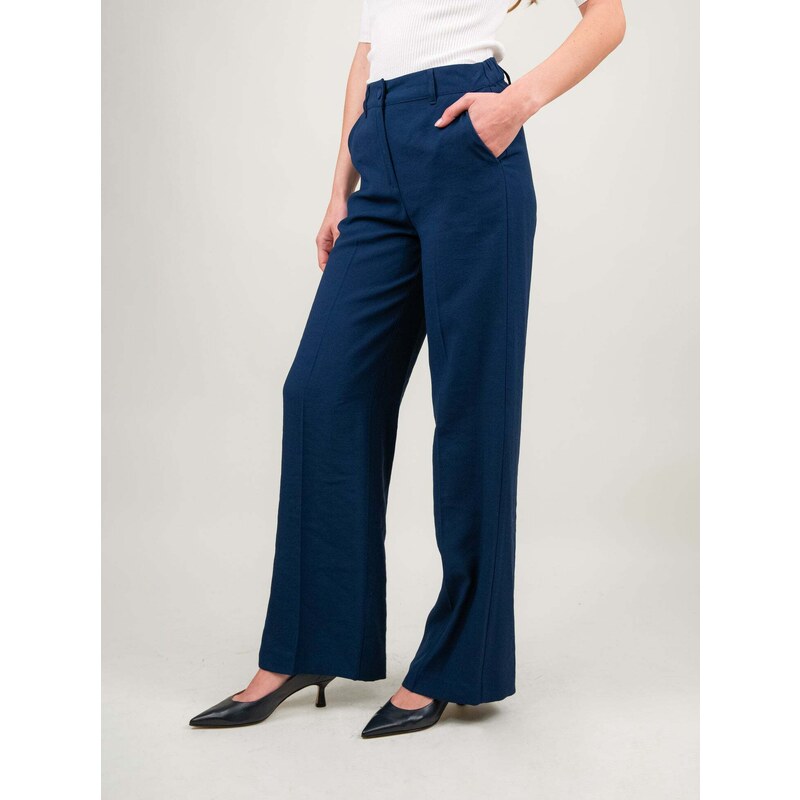 Moresco Pantalone Blu Spigato