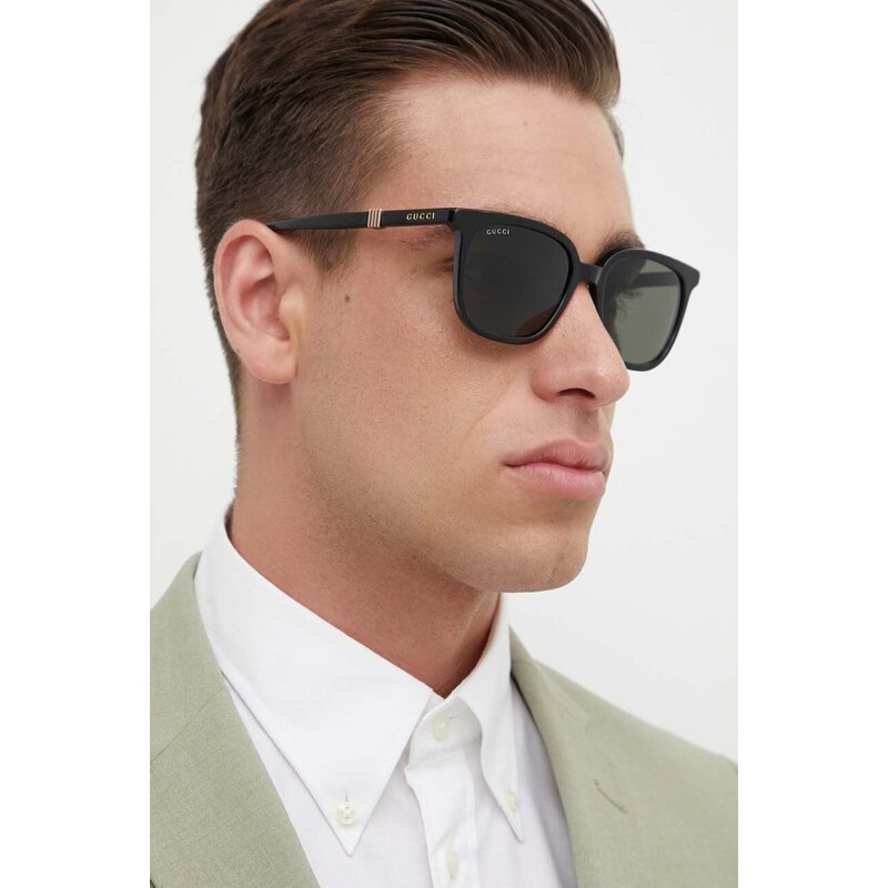 Gucci occhiali da sole uomo colore nero GG1493S