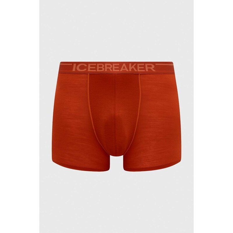 Icebreaker biancheria intima funzionale Anatomica Boxers colore arancione IB103029A841
