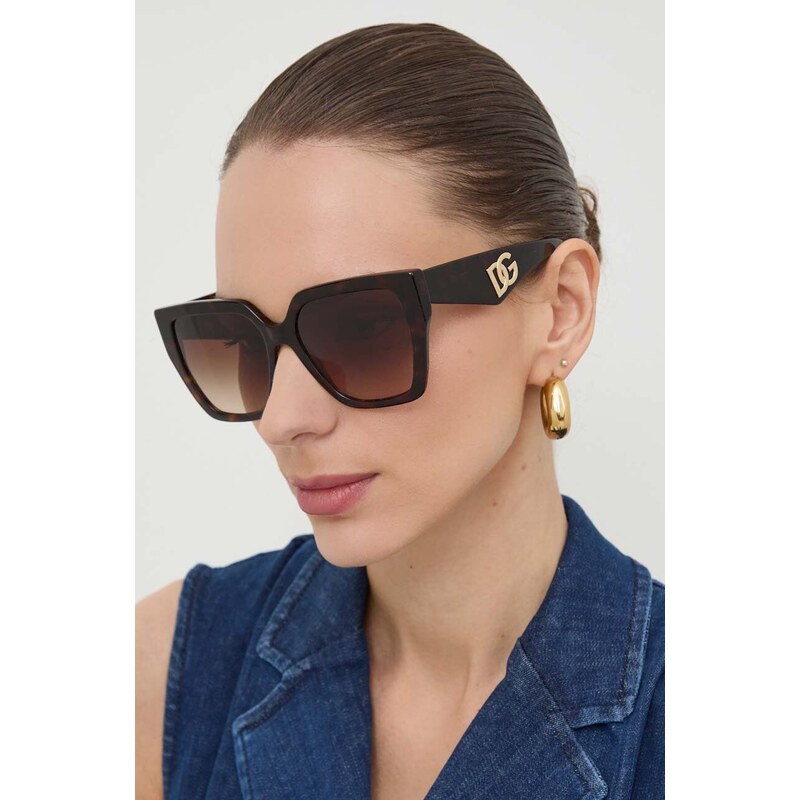 Dolce & Gabbana occhiali da sole donna colore marrone 0DG4438