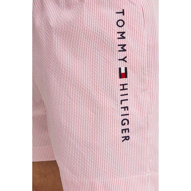 Tommy Hilfiger pantaloncini da bagno colore rosa UM0UM03265