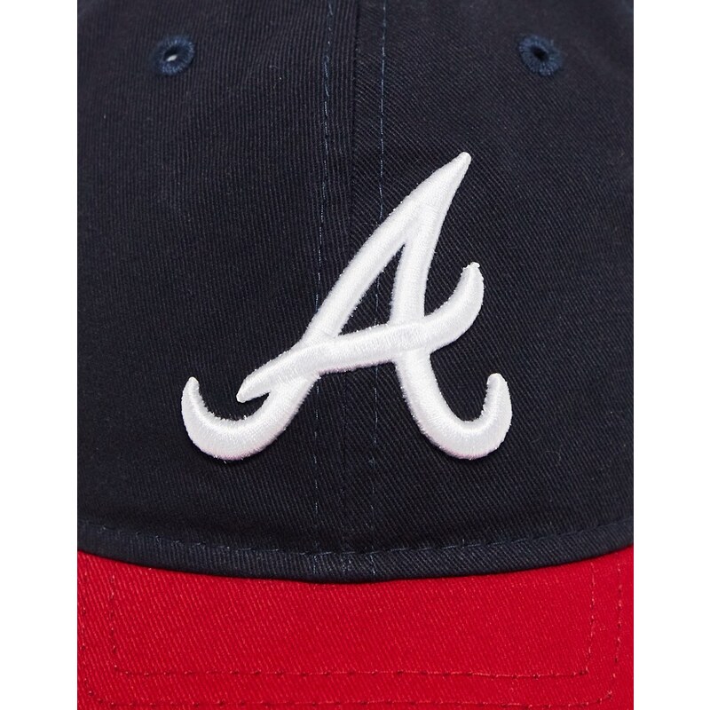 New Era - 9twenty - Cappellino rosso e nero degli Atlanta Braves-Multicolore