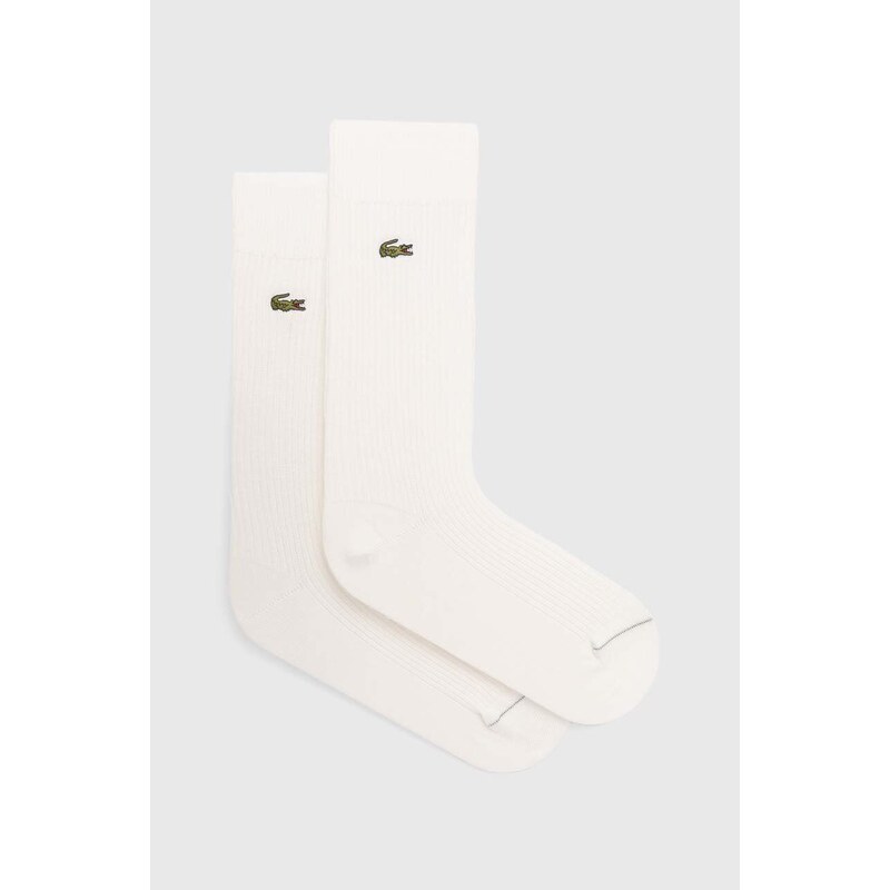 Lacoste calzini pacco da 2 colore bianco RA7868