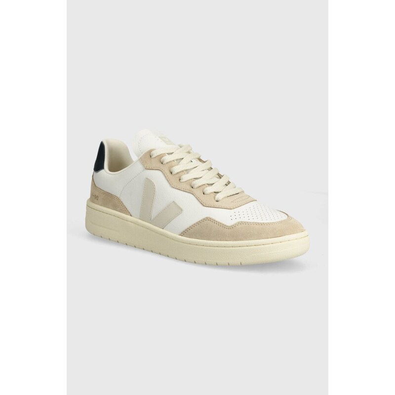 Veja sneakers in pelle V-90 colore beige VD2003461