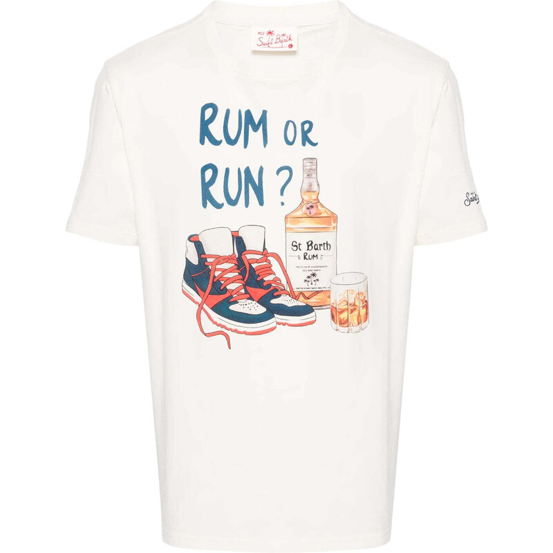 Mc2 Saint Barth T-Shirt "RUM OR RUN"