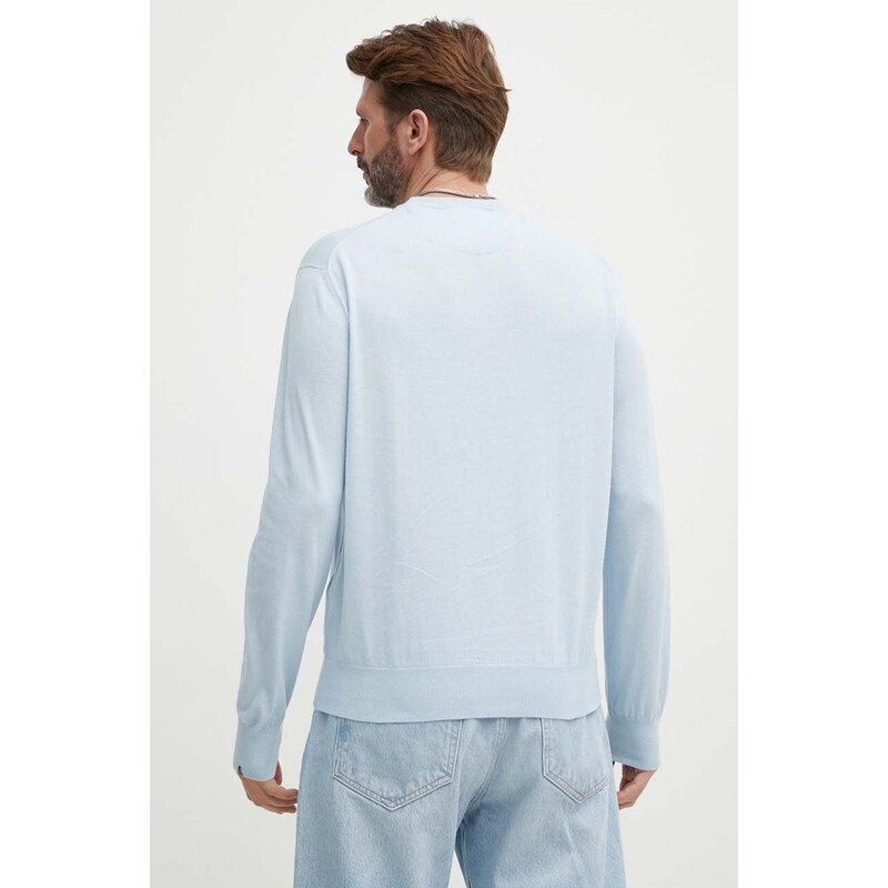 Paul&Shark maglione in cotone colore blu 24411529