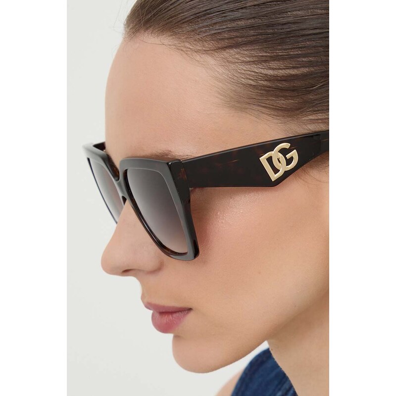 Dolce & Gabbana occhiali da sole donna colore marrone 0DG4438
