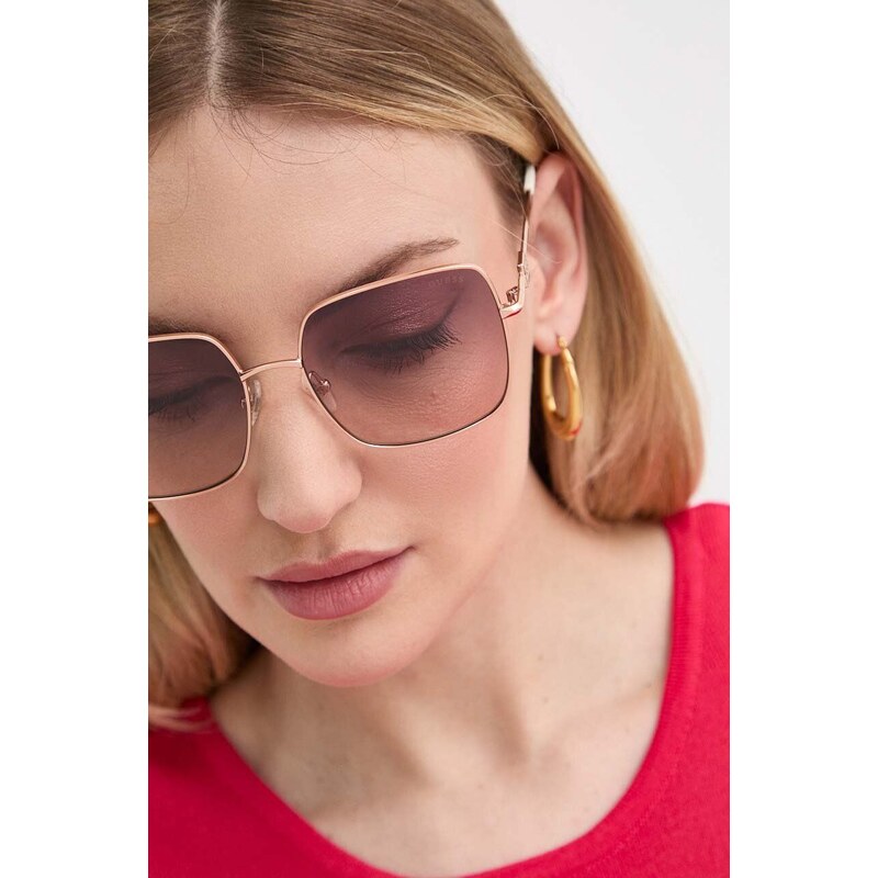 Guess occhiali da sole donna colore oro GU7906_H_5828Z